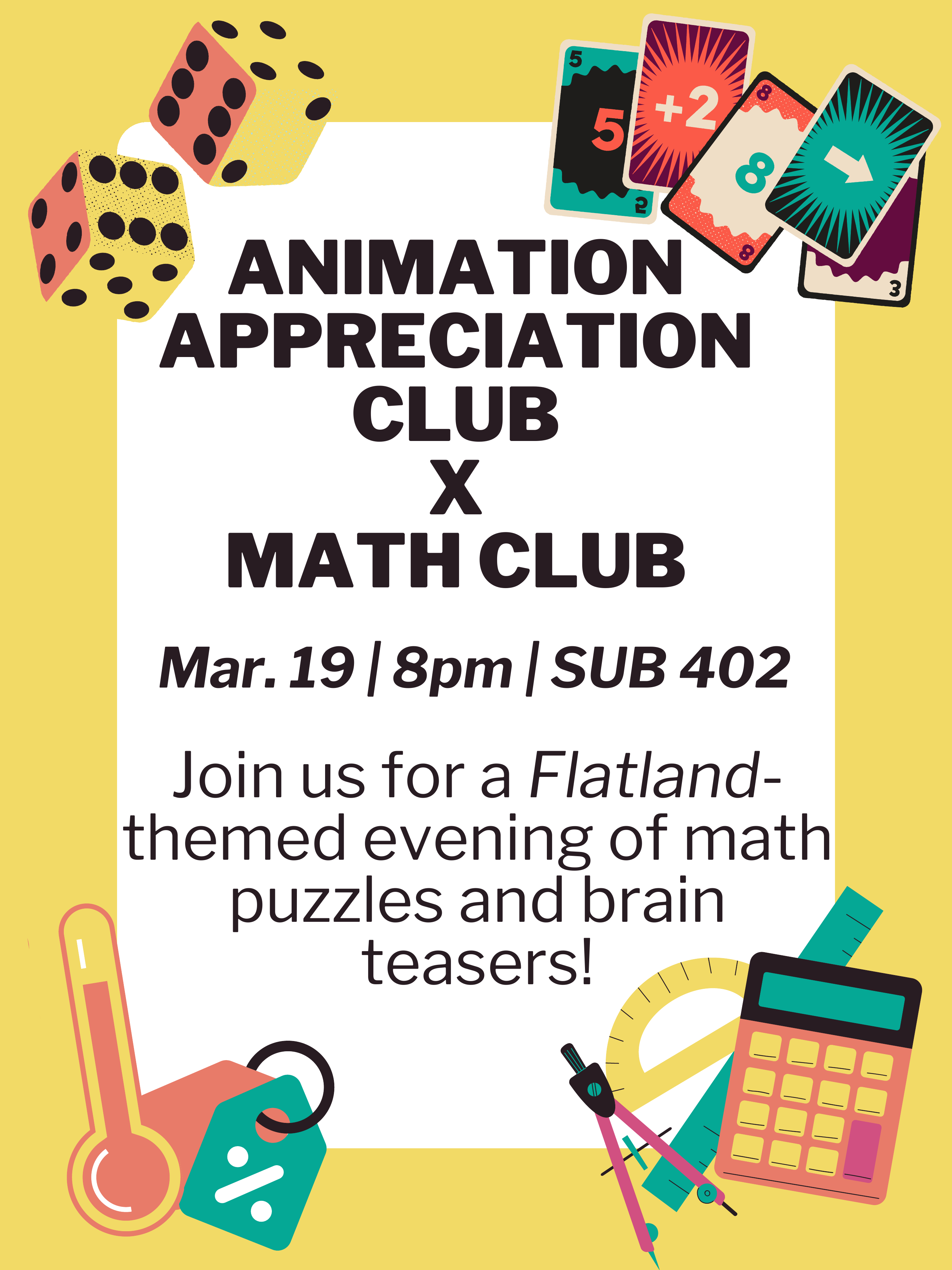 Animation Appreciation Club Collab Poster